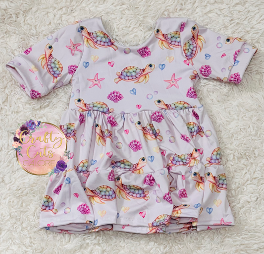 Tunic top with crisscross back size 4T ready to ship