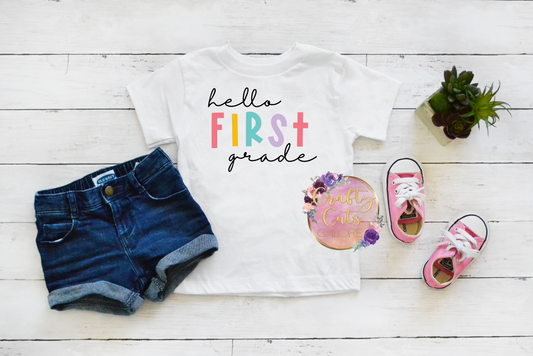 Hello grade (prek-5th grade available)
