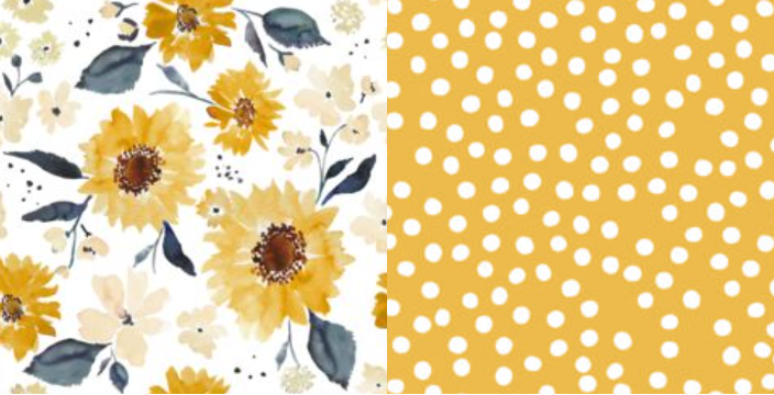 Sunflowers w/ Dots